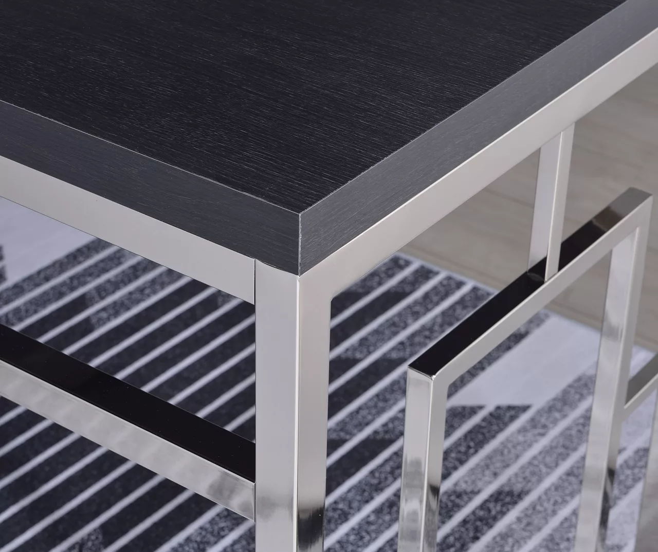 Alize Chrome Geometric Desk 12 Alize Chrome Geometric Desk - Image 10