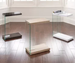 Elaina Black C End Table -Home Furniture 810422940 810422941 810422942