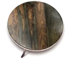 Sparrow Round Adjustable-Height Crank Table -Home Furniture 810423024 3