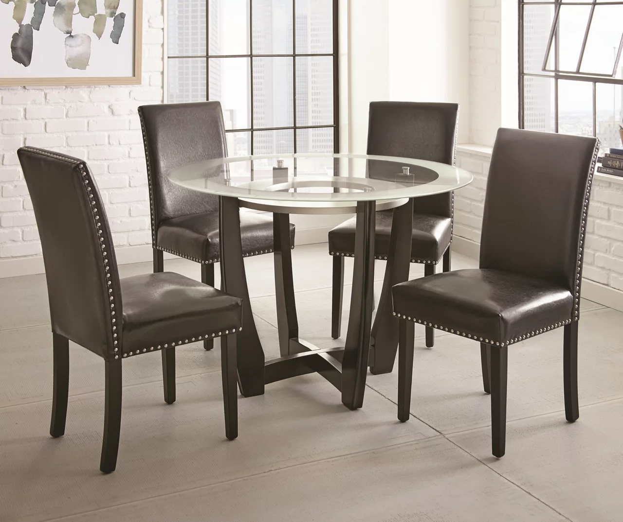 Verano Black Dining Chairs, 2-Pack 4 Verano Black Dining Chairs, 2-Pack - Image 2