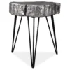 Dellman Silver Accent Table -Home Furniture 810431490 2