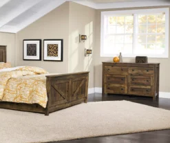 Century Lane Rustic Brown 6-Drawer Dresser -Home Furniture 810434140 6