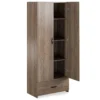 Salinas Rustic Oak Storage Cabinet 2 Salinas Rustic Oak Storage Cabinet -Home Furniture 810448555 1