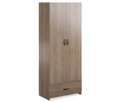 Salinas Rustic Oak Storage Cabinet -Home Furniture 810448555 4