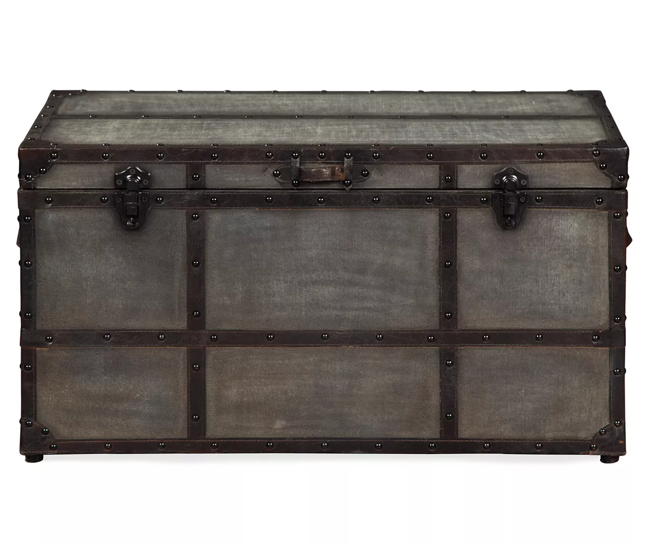 Amsel Gray Storage Trunk 5 Amsel Gray Storage Trunk - Image 3