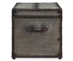 Amsel Gray Storage Trunk 12 Amsel Gray Storage Trunk -Home Furniture 810458018 5