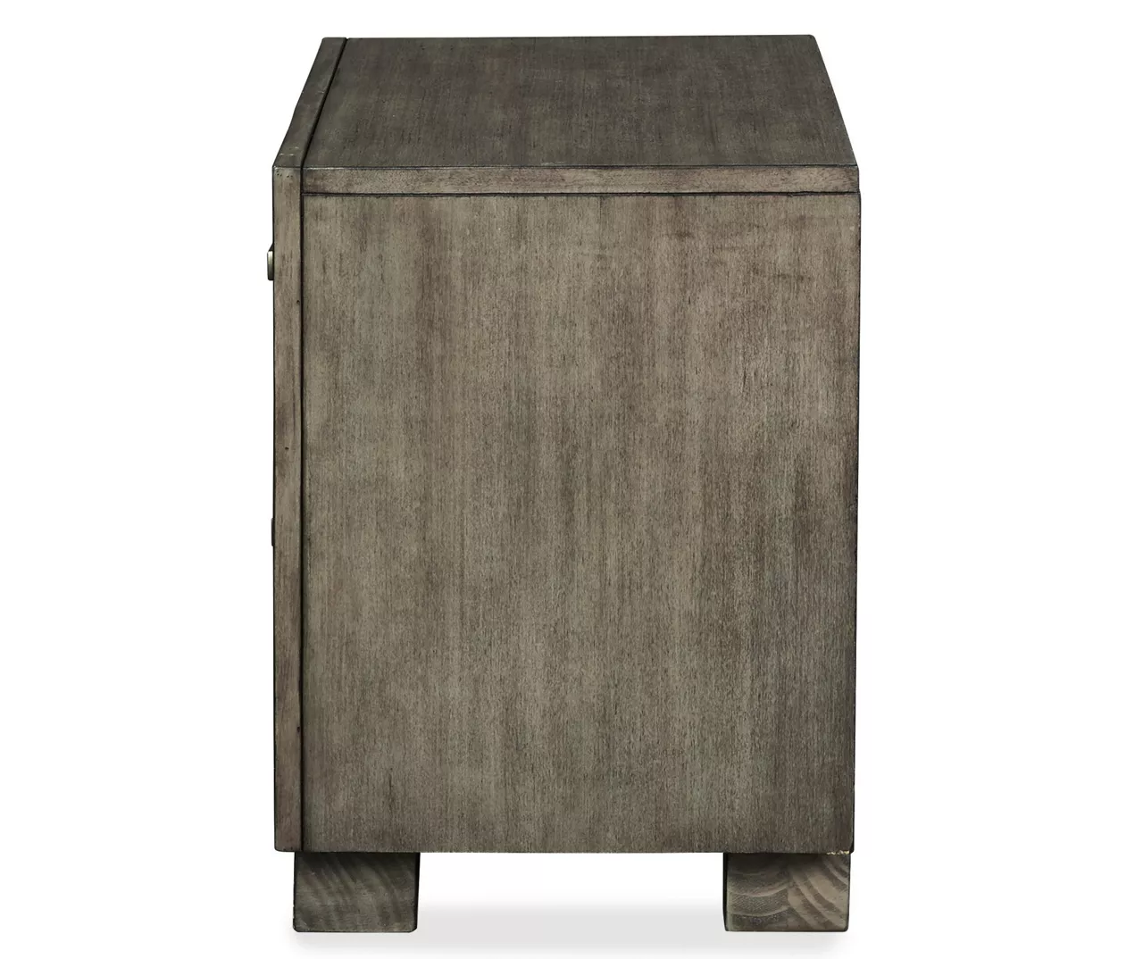 Arnett Smoky Gray Nightstand 6 Arnett Smoky Gray Nightstand - Image 4