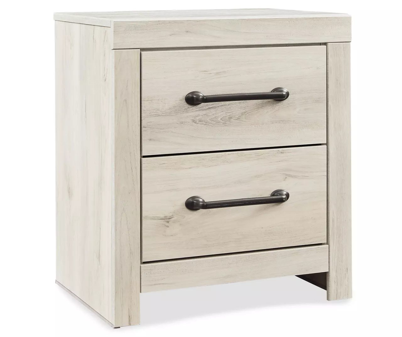 Cambeck Whitewash 2-Drawer Nightstand 3 Cambeck Whitewash 2-Drawer Nightstand