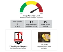 63" Rollins Espresso Electric Fireplace Console 9 63" Rollins Espresso Electric Fireplace Console -Home Furniture 810464962 6