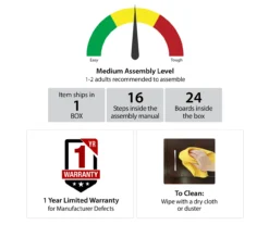 59" Century Lane Rustic Brown Electric Fireplace Console 9 59" Century Lane Rustic Brown Electric Fireplace Console -Home Furniture 810465020 6