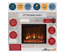 47" Flaxton Espresso Corner Electric Fireplace Console 9 47" Flaxton Espresso Corner Electric Fireplace Console -Home Furniture 810465039 6