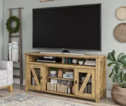 Benson Natural TV Stand -Home Furniture 810465082 1