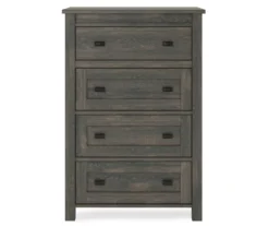 Century Lane Weathered Oak 4-Drawer Dresser -Home Furniture 810465108 3