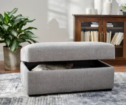 Parkdale Silver Storage Ottoman 13 Parkdale Silver Storage Ottoman -Home Furniture 810465150 5