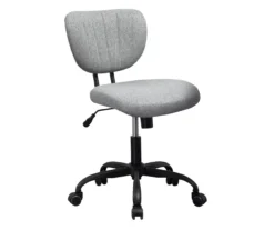 Gray Fabric Office Chair -Home Furniture 810465634 2