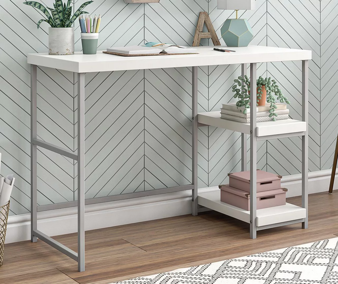 Kids Kevin White Desk 4 Kids Kevin White Desk - Image 2