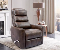 Real Living Bolero Faux Leather Swivel Glider Recliner 16 Real Living Bolero Faux Leather Swivel Glider Recliner -Home Furniture 810499151 1