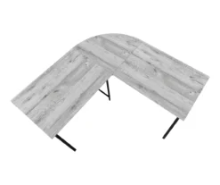 Monarch X Leg L-Shaped Corner Desk 38 Monarch X Leg L-Shaped Corner Desk -Home Furniture 810502797 4