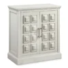 Hailey White 2-Door Accent Cabinet -Home Furniture 810504704 1