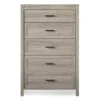 Silverton Oak 5-Drawer Dresser -Home Furniture 810504712 2