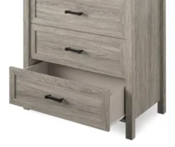 Silverton Oak 5-Drawer Dresser -Home Furniture 810504712 3