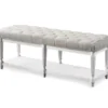 Dimora Tufted Upholstered Footboard Bench -Home Furniture 810509229 2
