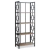 Dark Taupe Square 4-Shelf Open Bookcase 1 Dark Taupe Square 4-Shelf Open Bookcase -Home Furniture 810512901 2