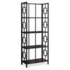 Espresso Square 4-Shelf Open Bookcase 2 Espresso Square 4-Shelf Open Bookcase -Home Furniture 810512950 2
