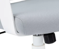 White & Gray Executive Office Chair -Home Furniture 810512972 9