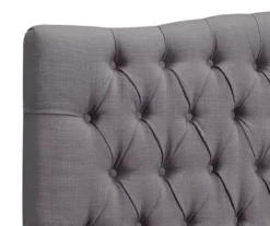 Gray Celeste Upholstered Queen Headboard 10 Gray Celeste Upholstered Queen Headboard -Home Furniture 810513487 4