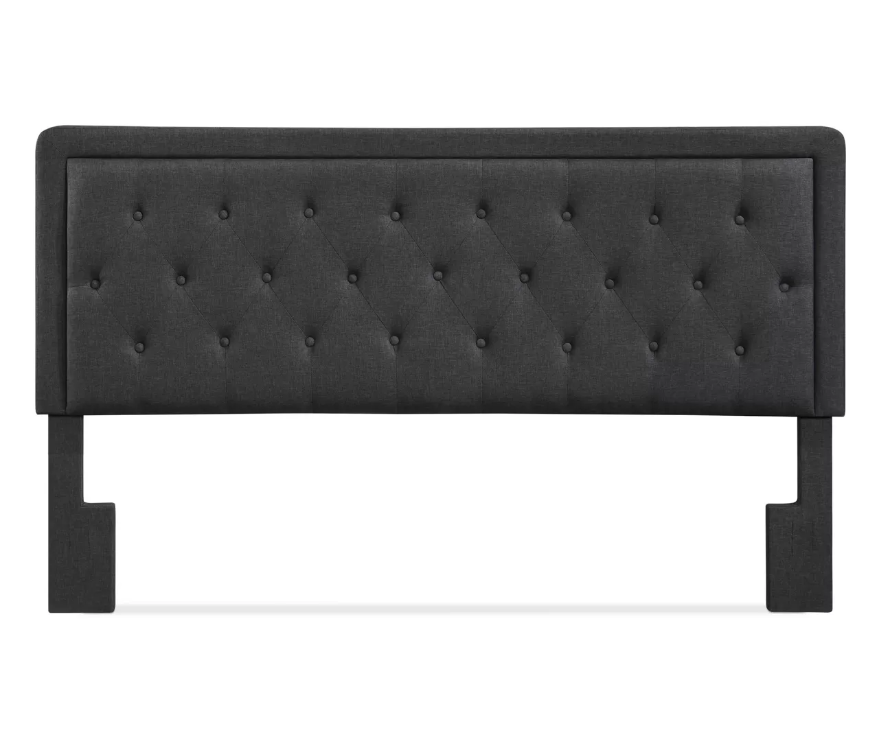 Charcoal Gray Amery Upholstered King Headboard 4 Charcoal Gray Amery Upholstered King Headboard - Image 2