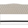 Beige Celeste Upholstered Linen King Headboard 2 Beige Celeste Upholstered Linen King Headboard -Home Furniture 810513532 5