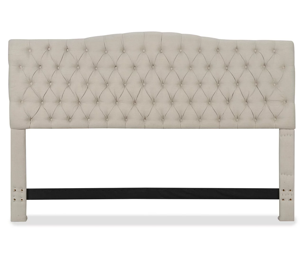 Beige Celeste Upholstered Linen King Headboard 3 Beige Celeste Upholstered Linen King Headboard