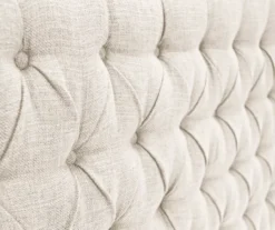 Beige Celeste Upholstered Linen King Headboard 11 Beige Celeste Upholstered Linen King Headboard -Home Furniture 810513532 6