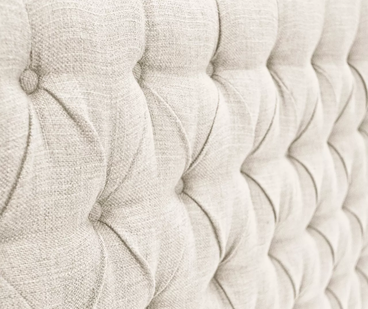 Beige Celeste Upholstered Linen King Headboard 6 Beige Celeste Upholstered Linen King Headboard - Image 4