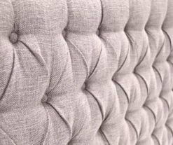 Brown Upholstered Linen King Headboard 11 Brown Upholstered Linen King Headboard -Home Furniture 810513534 6