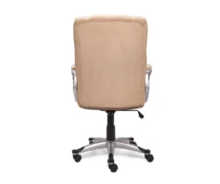 Fawn Tan Linen Executive Office Chair 14 Fawn Tan Linen Executive Office Chair -Home Furniture 810513549 7
