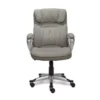 Glacial Gray Linen Executive Office Chair 2 Glacial Gray Linen Executive Office Chair -Home Furniture 810513550 4