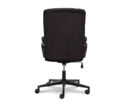Hannah Charcoal Gray Microfiber Office Chair 36 Hannah Charcoal Gray Microfiber Office Chair -Home Furniture 810513553 12