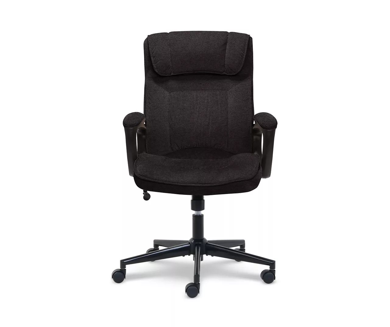 Hannah Charcoal Gray Microfiber Office Chair 3 Hannah Charcoal Gray Microfiber Office Chair
