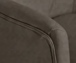 Leighton Gray Memory Foam Bonded Leather Office Chair -Home Furniture 810513560 5