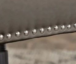 Leighton Gray Memory Foam Bonded Leather Office Chair -Home Furniture 810513560 8