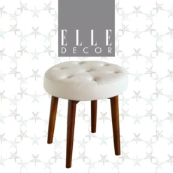 Penelope Tufted Stool 30 Penelope Tufted Stool -Home Furniture 810513572