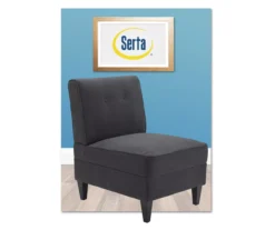 Serta Copenhagen Tufted Slipper Chair -Home Furniture 810513580