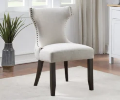 Eden Nailhead Upholstered Chair -Home Furniture 810515879 1