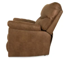 Boxberg Bark Faux Leather Rocker Recliner -Home Furniture 810519666 2