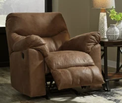 Boxberg Bark Faux Leather Rocker Recliner -Home Furniture 810519666 8