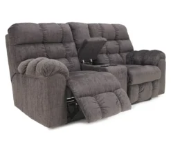Acieona Slate Reclining Console Loveseat 8 Acieona Slate Reclining Console Loveseat -Home Furniture 810519689 1