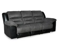 Earhart Faux Leather Reclining Sofa -Home Furniture 810519696 1