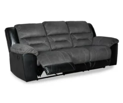 Earhart Faux Leather Reclining Sofa -Home Furniture 810519696 4
